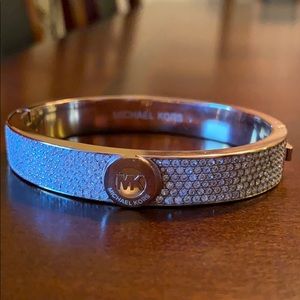 Michael Kors Rose Gold Plated Bangle